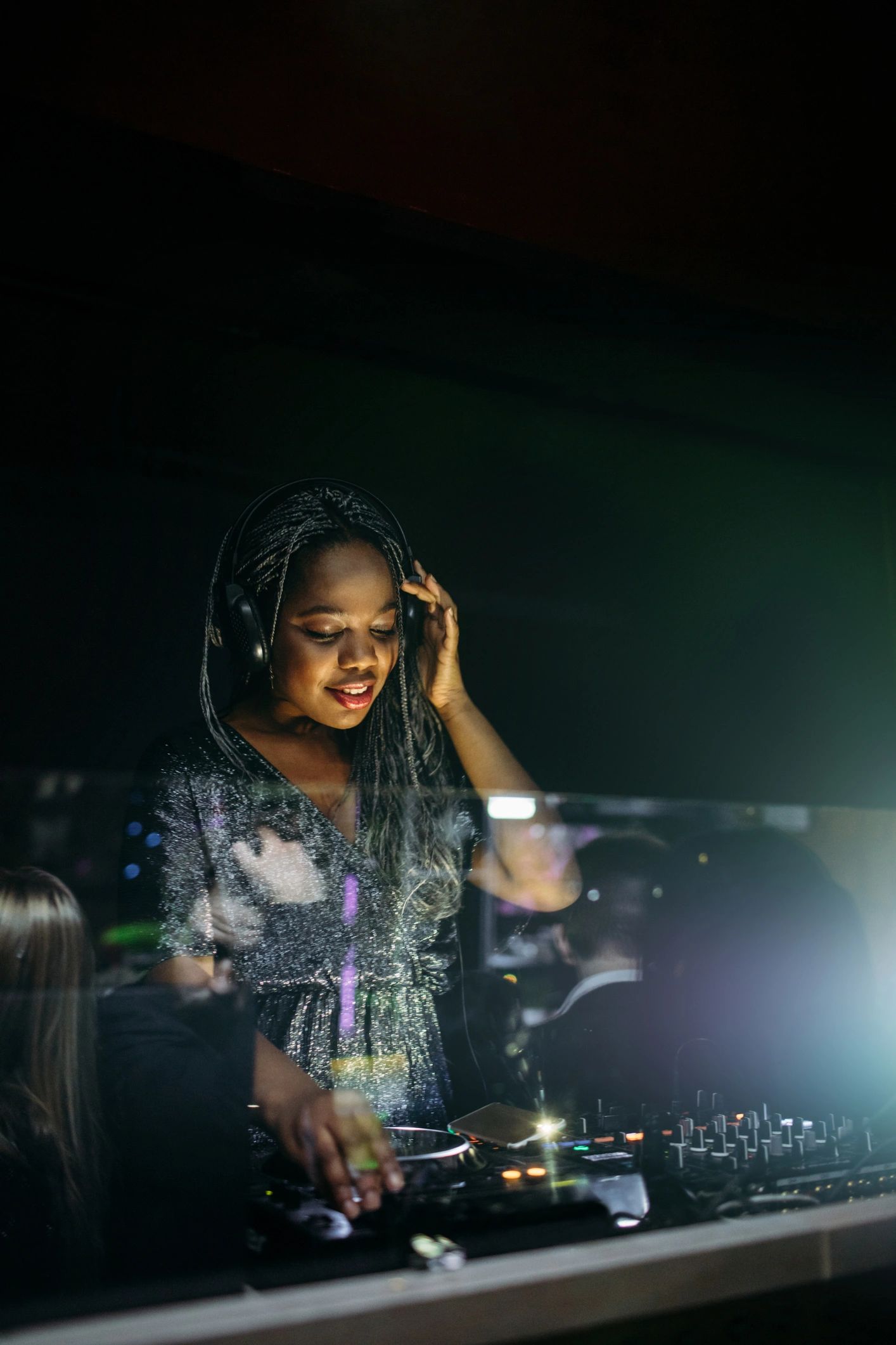 Portrait of electronic music artist Nova Pulse