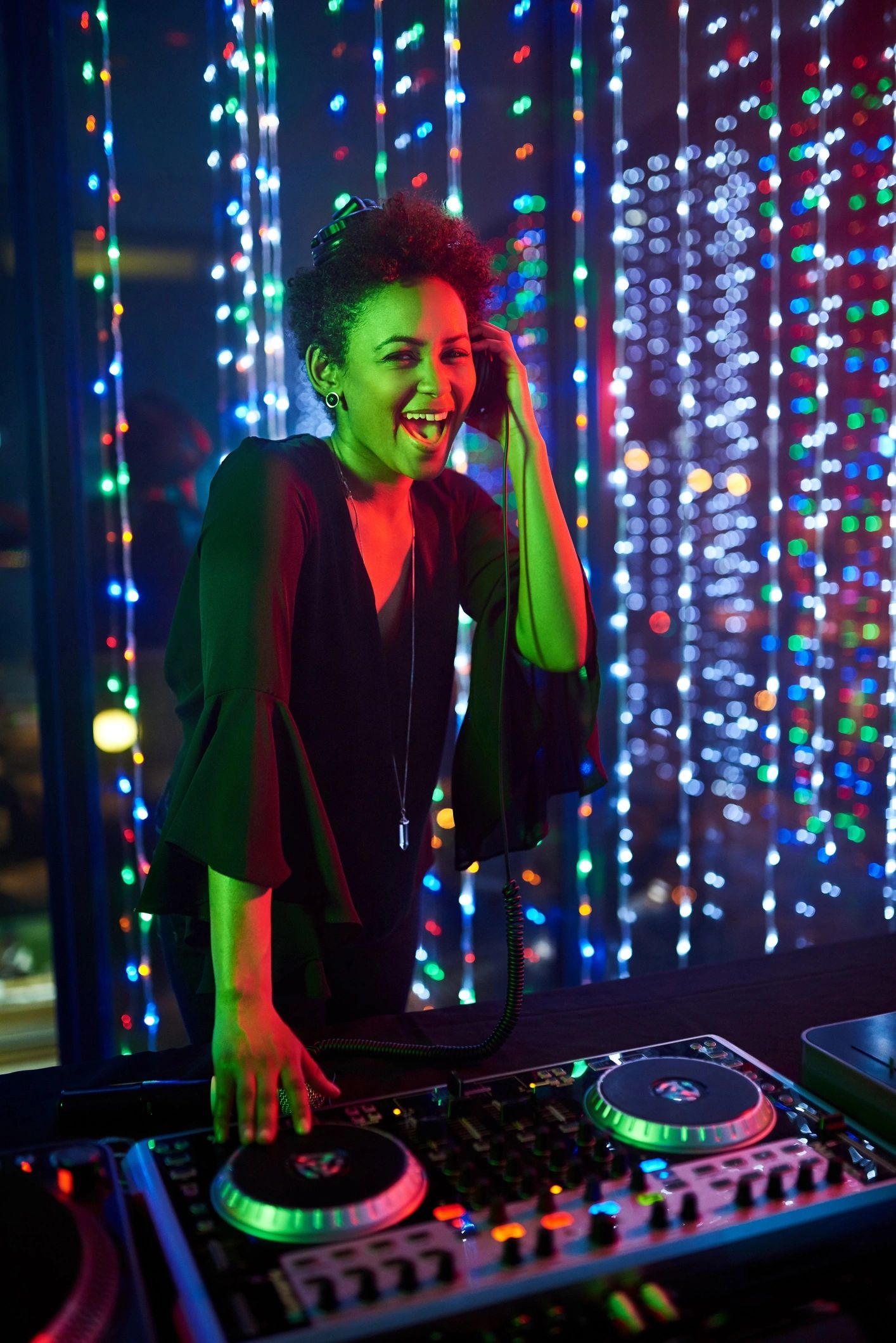 Portrait of electronic music artist Kairo Static